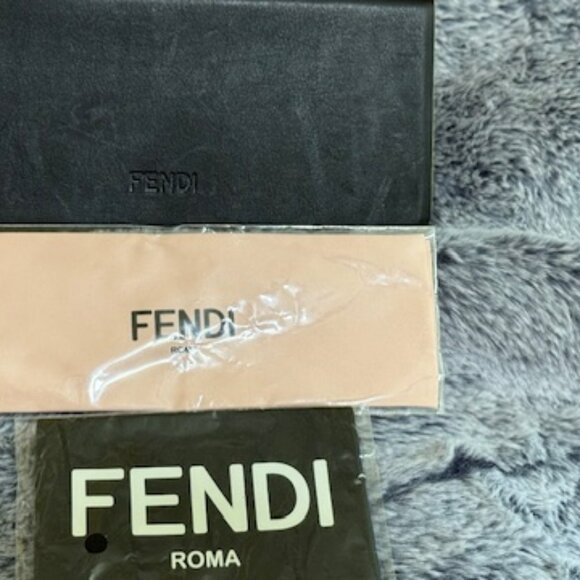 Fendi Sunglasses Black and Gold